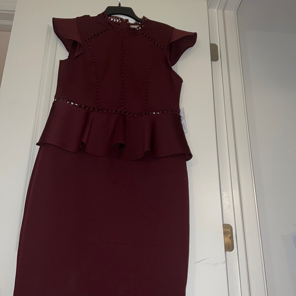 NWT Peplum Dress